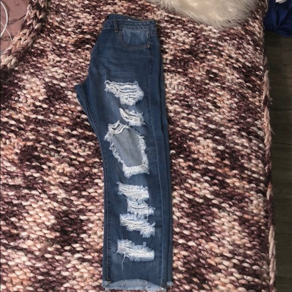 Fashion Nova Denim - fashion nova distressed boyfriend jeans